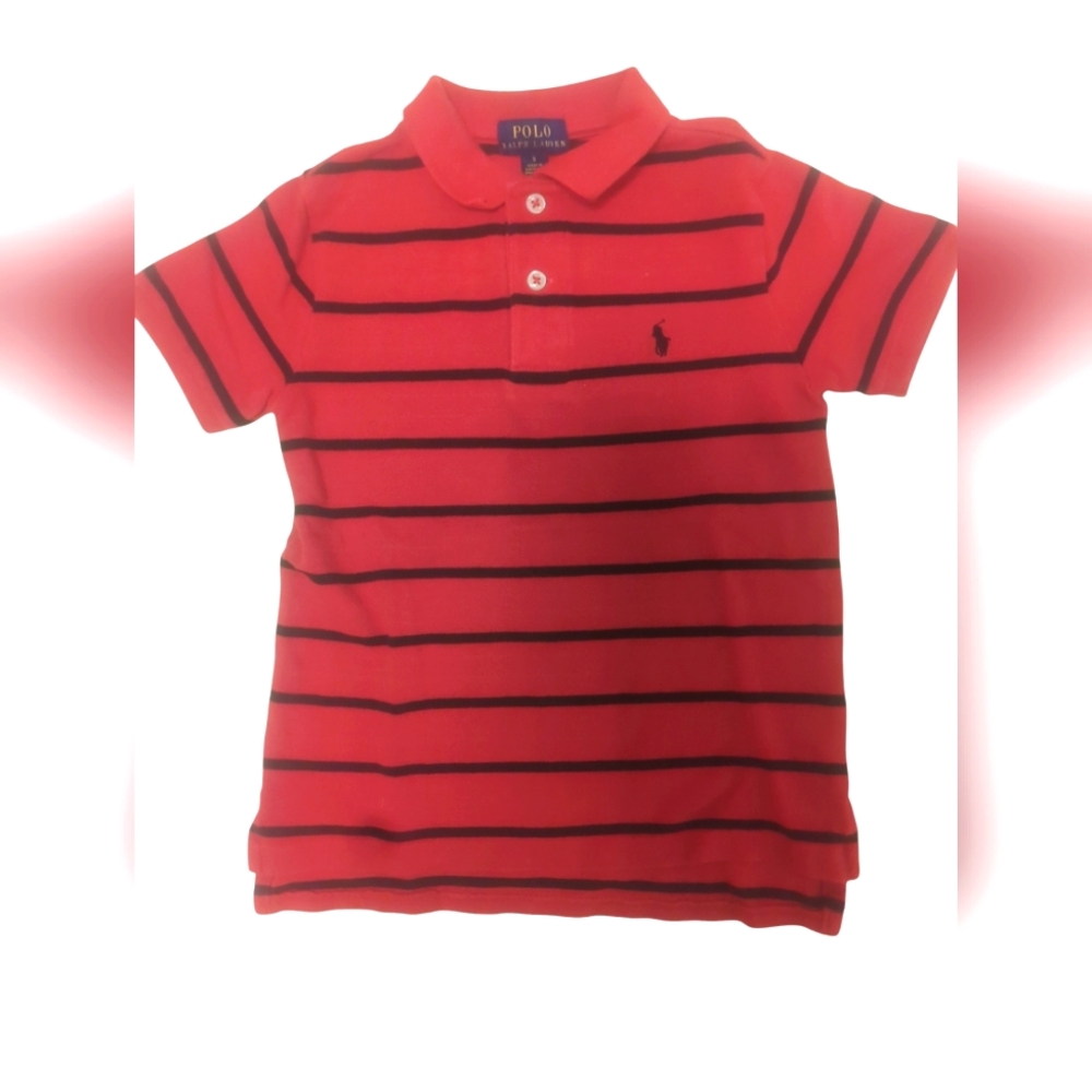 Polo Ralph Lauren Red Stipes Polo